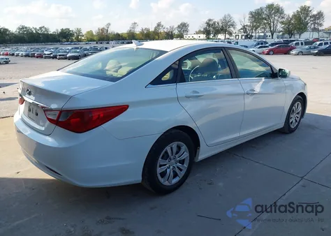 2011 Hyundai Sonata Gls z USA, uszkodzony, nr VIN 5NPEB4ACXBH151952
